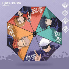 Jujutsu Kaisen anime around five Enlightenment umbrellas for shade and rain - Animehouse