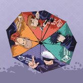 Jujutsu Kaisen anime around five Enlightenment umbrellas for shade and rain - Animehouse