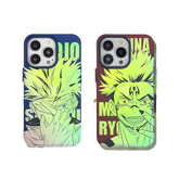 Jujutsu Kaisen GOJO and Sukuna Laser plating Phone Case for - Animehouse