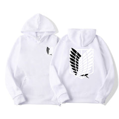 Attack on Titan Men's Hoodie Anime Hoodies Men Women Streetwear Pullover Harajuku Shingeki no Kyojin Hoodies Sweatshirt Clothes - Animehouse