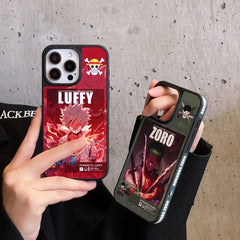 Fashion Cool Luffy Roronoa Zoro Phone Case For iPhone 17 16 15 14 13 Pro Max Shockproof Hard Cover