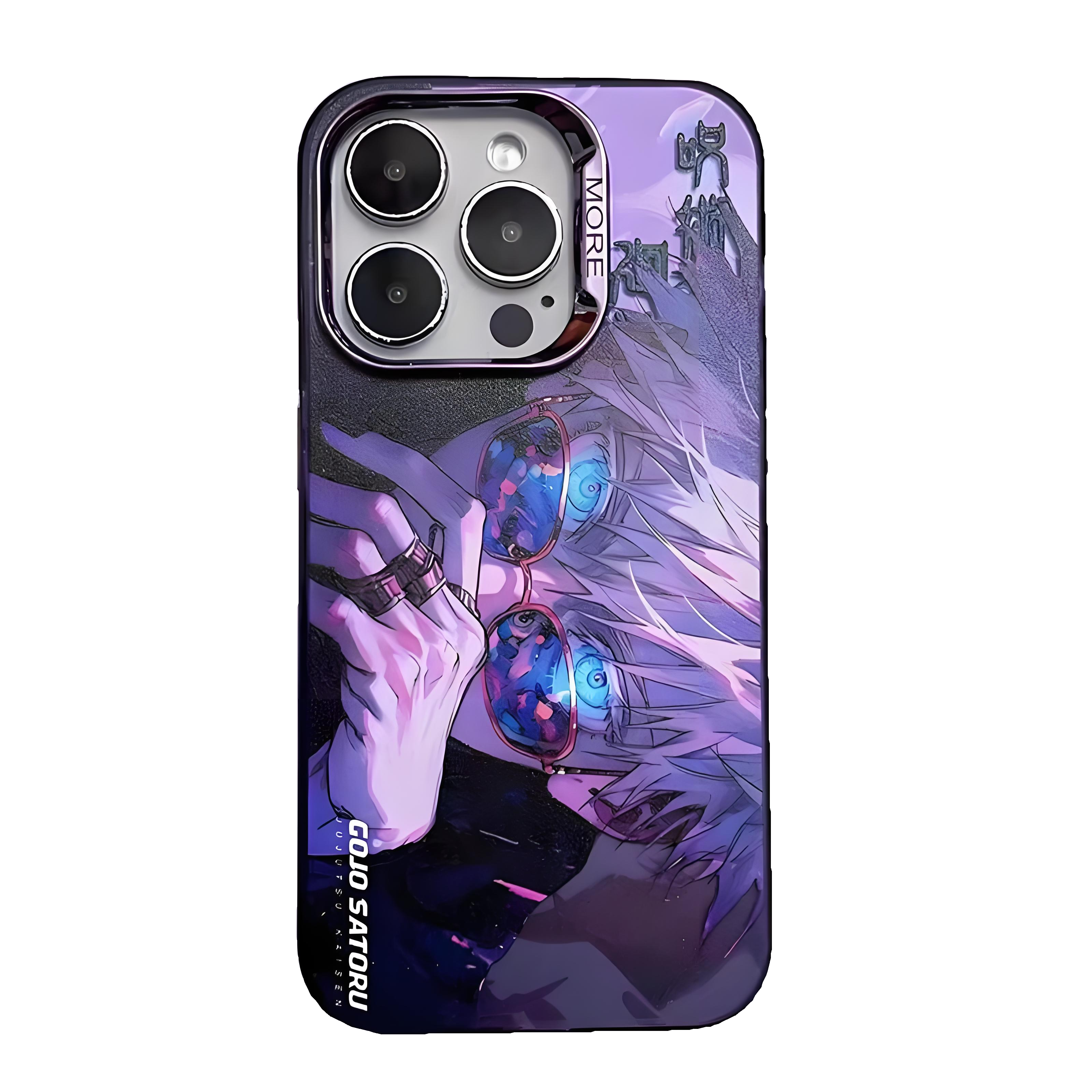 Jujutsu Kaisen Ryomen Sukuna VS Gojo Satoru Apple Mobile phone series final creative phone case anti-drop cool protective case - Animehouse