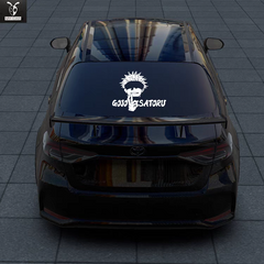 <Jujutsu Kaisen>Go jo car stickers Black model - Animehouse