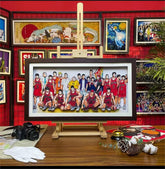 Xiangbei team 3D home decoration painting - Animehouse