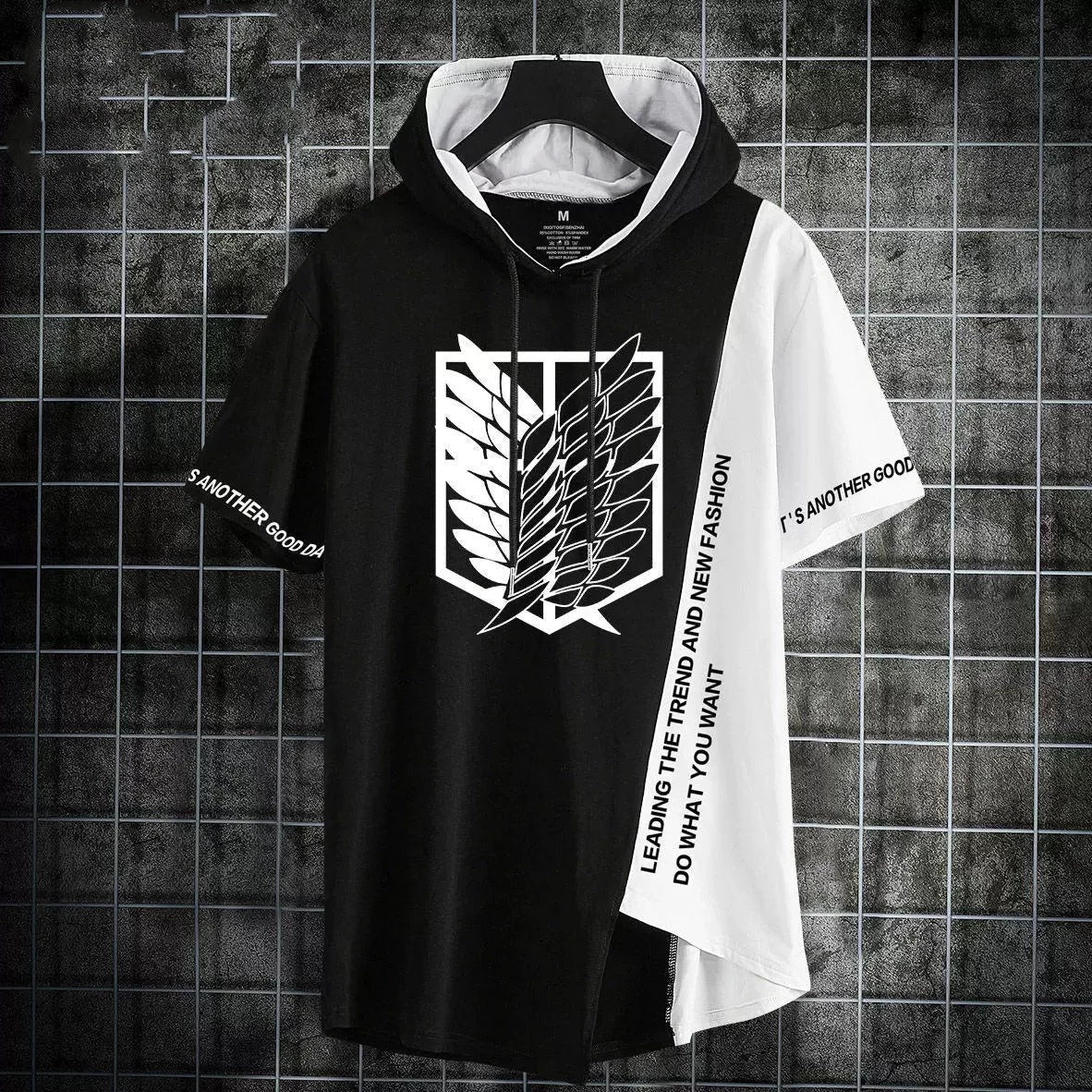 Attack on Titan <Wings of Liberty> Summer T-shirt Loose Hoodie - Animehouse
