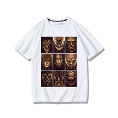 Attack on Titan T-shirt Men's Two-dimensional Anime Short Sleeve - Animehouse