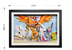 Digimon 3D decorative painting (3) - Animehouse