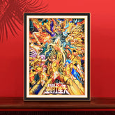 Saint Seiya 3D decorative painting - Animehouse