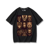 Attack on Titan T-shirt Men's Two-dimensional Anime Short Sleeve - Animehouse