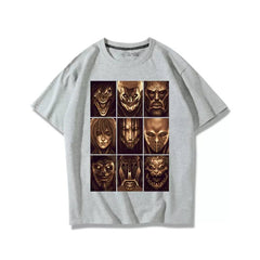 Attack on Titan T-shirt Men's Two-dimensional Anime Short Sleeve - Animehouse