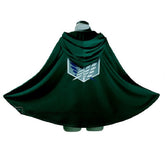 On Sale Anime Attack on Titan Cloak Shingeki No Kyojin Scouting Legion Aren / Levi Capes Cosplay Costume - Animehouse