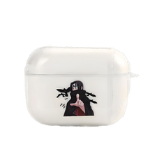 Naruto Uchiha Itachi Uchiha Obito Iphone Airpods Headset Case Generation 1/2/3 Wireless Bluetooth Pro Frosted Soft Case - Animehouse