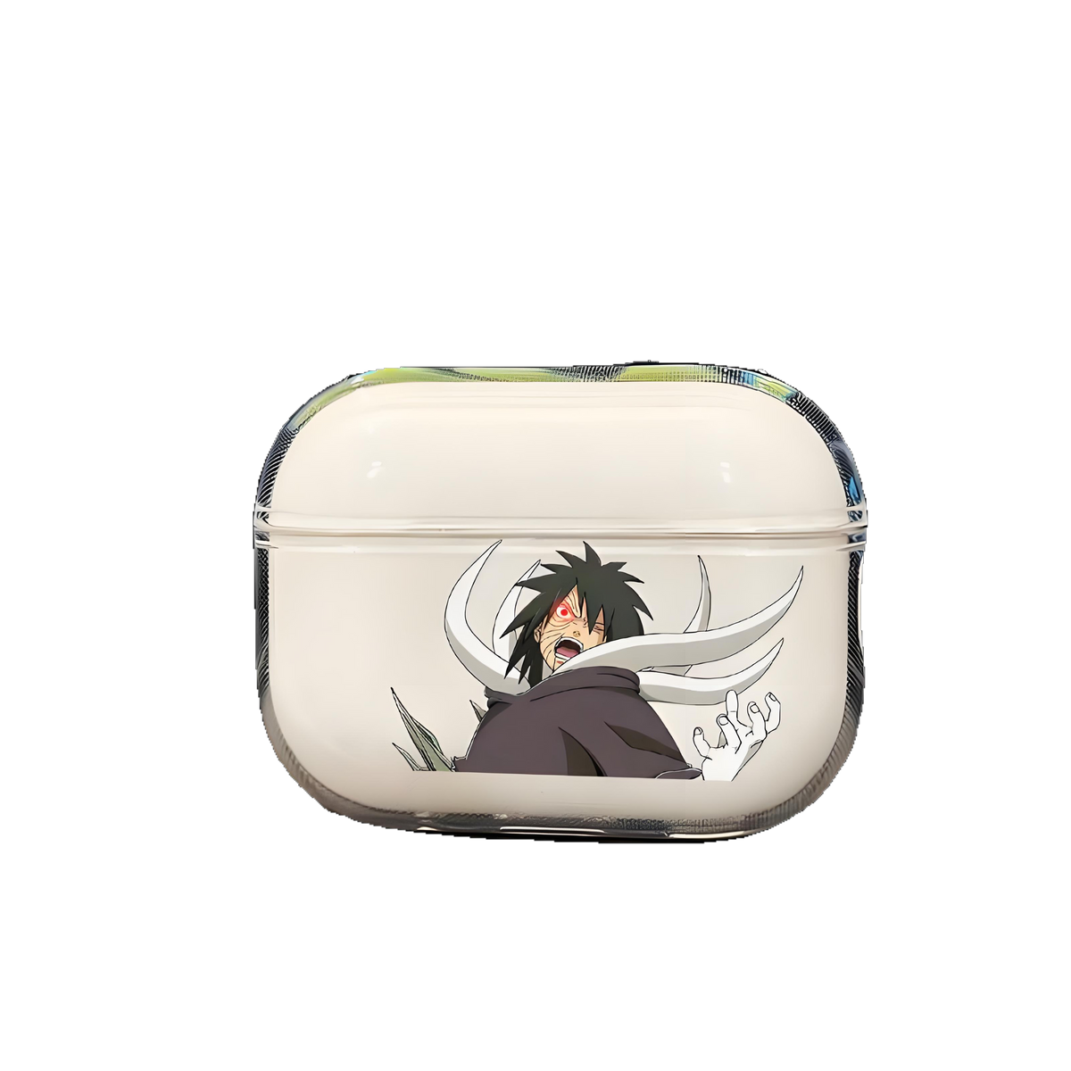 Naruto Uchiha Itachi Uchiha Obito Iphone Airpods Headset Case Generation 1/2/3 Wireless Bluetooth Pro Frosted Soft Case - Animehouse
