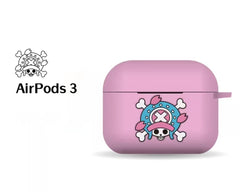 One Piece King Airpods series Luffy/Joba/Solon protective case silicone anti-fall animation earphone case - Animehouse