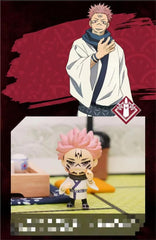 Jujutsu Kaisen Main Group Q Edition keychain custom peripheral hanging gift - Animehouse
