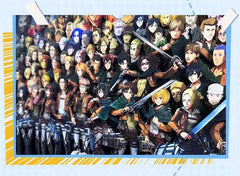 Attack giant important people group photo animation ultra clear 3D decorative painting - Animehouse