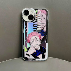 Jujutsu Kaisen Ryomen Sukuna laser cool iPhone case - Animehouse