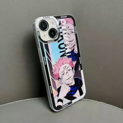 Jujutsu Kaisen Ryomen Sukuna laser cool iPhone case - Animehouse