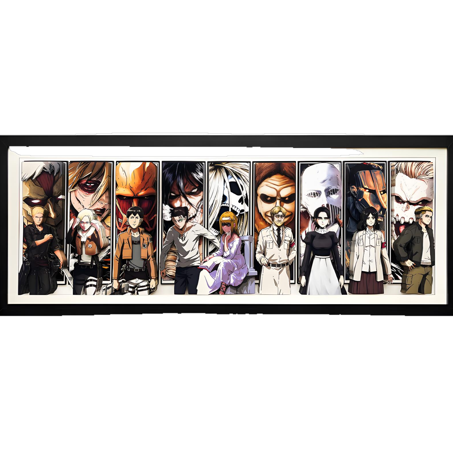 Attack On Titan 3D  decoration painting - Animehouse