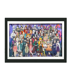 Demon Slayer<family portrait>3D hand painting - Animehouse