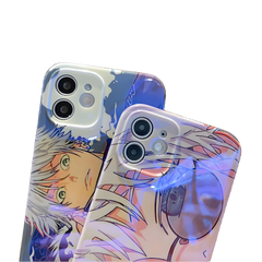 Jujutsu Kaisen Gojo Satoru series silicone blue light soft phone case - Animehouse