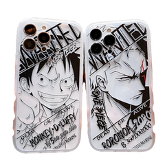 One Piece Luffy, Zoro, Sanji Soft Silicone Phone Case - Animehouse