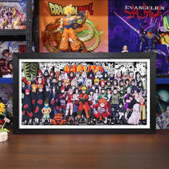 Naruto 3D Family Portrait Wall Art – Sasuke, Naruto, Itachi, Akatsuki & Pain Anime Decor - Animehouse