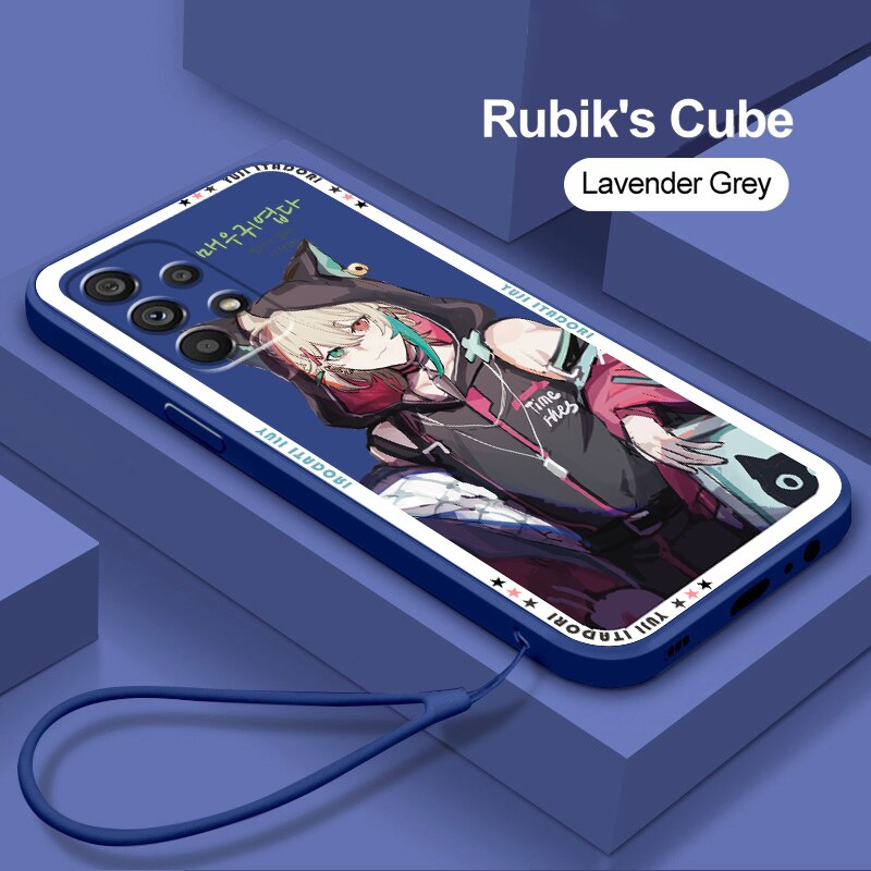 Anime Jujutsu Kaisen Japan Phone Case For Samsung A73 A53 A52 A33 A32 A23 A22 A71 A51 A21S A03S A50 A30 5G Liquid Rope Funda - Animehouse