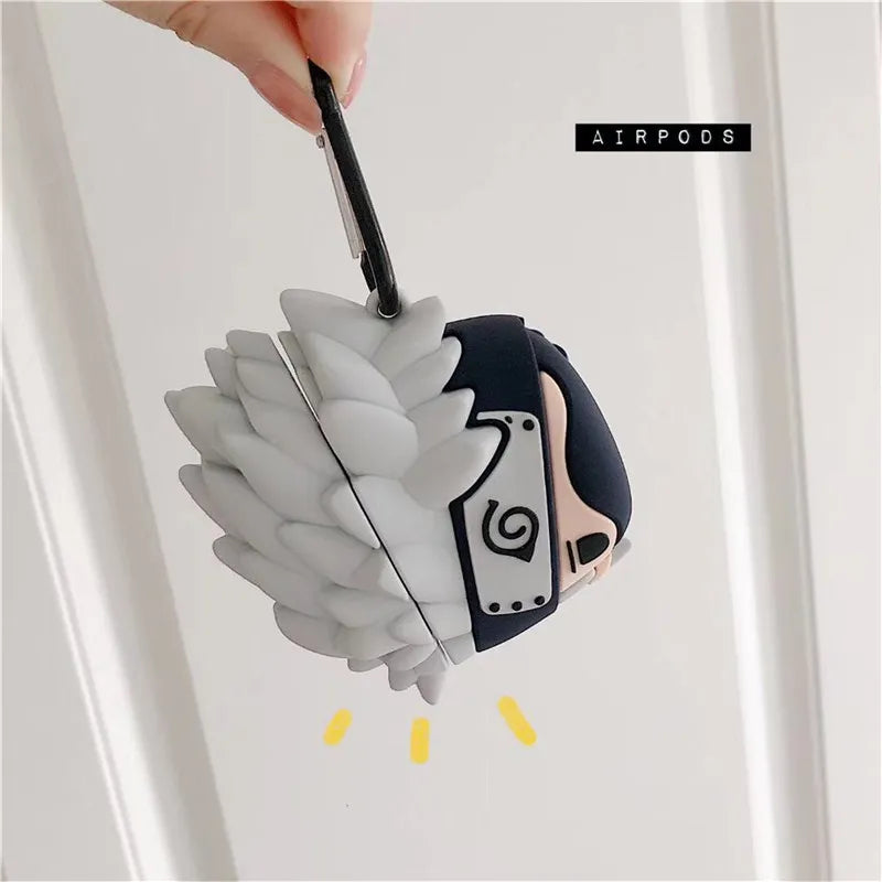 Anime Naruto Kakashi for Airpods 3 Case Bluetooth Headset Protective Cases For Airpods 1/2 Pro Earphone Case Cover Kids Gifts - Animehouse