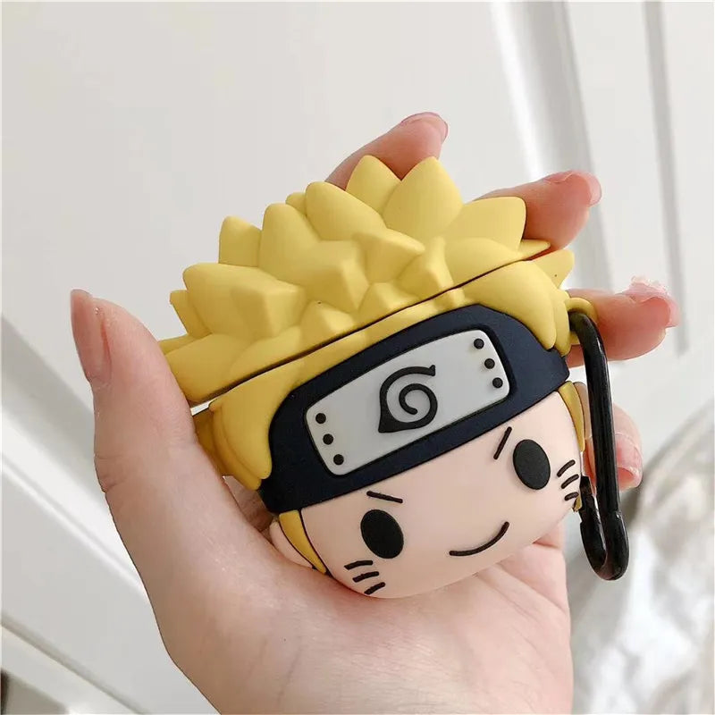 Anime Naruto Kakashi for Airpods 3 Case Bluetooth Headset Protective Cases For Airpods 1/2 Pro Earphone Case Cover Kids Gifts - Animehouse