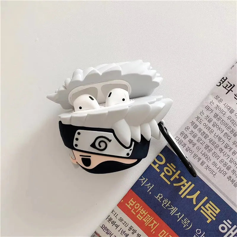 Anime Naruto Kakashi for Airpods 3 Case Bluetooth Headset Protective Cases For Airpods 1/2 Pro Earphone Case Cover Kids Gifts - Animehouse