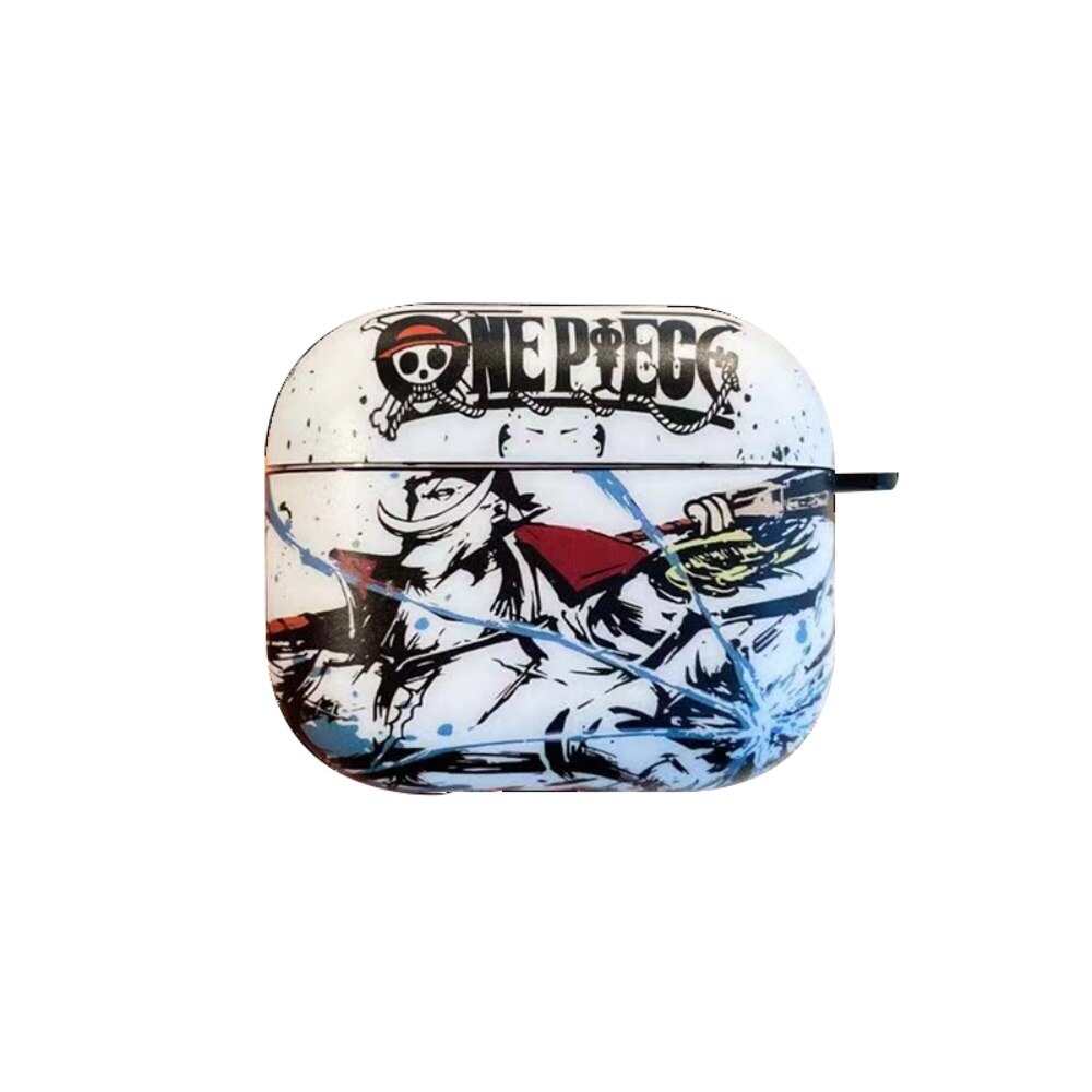 Anime One Piece Earphone Case Cover for Apple AirPods 3 2 1 Pro  Headphone Headset Protective Shell Wireless Bluetooth Toys Gift - Animehouse