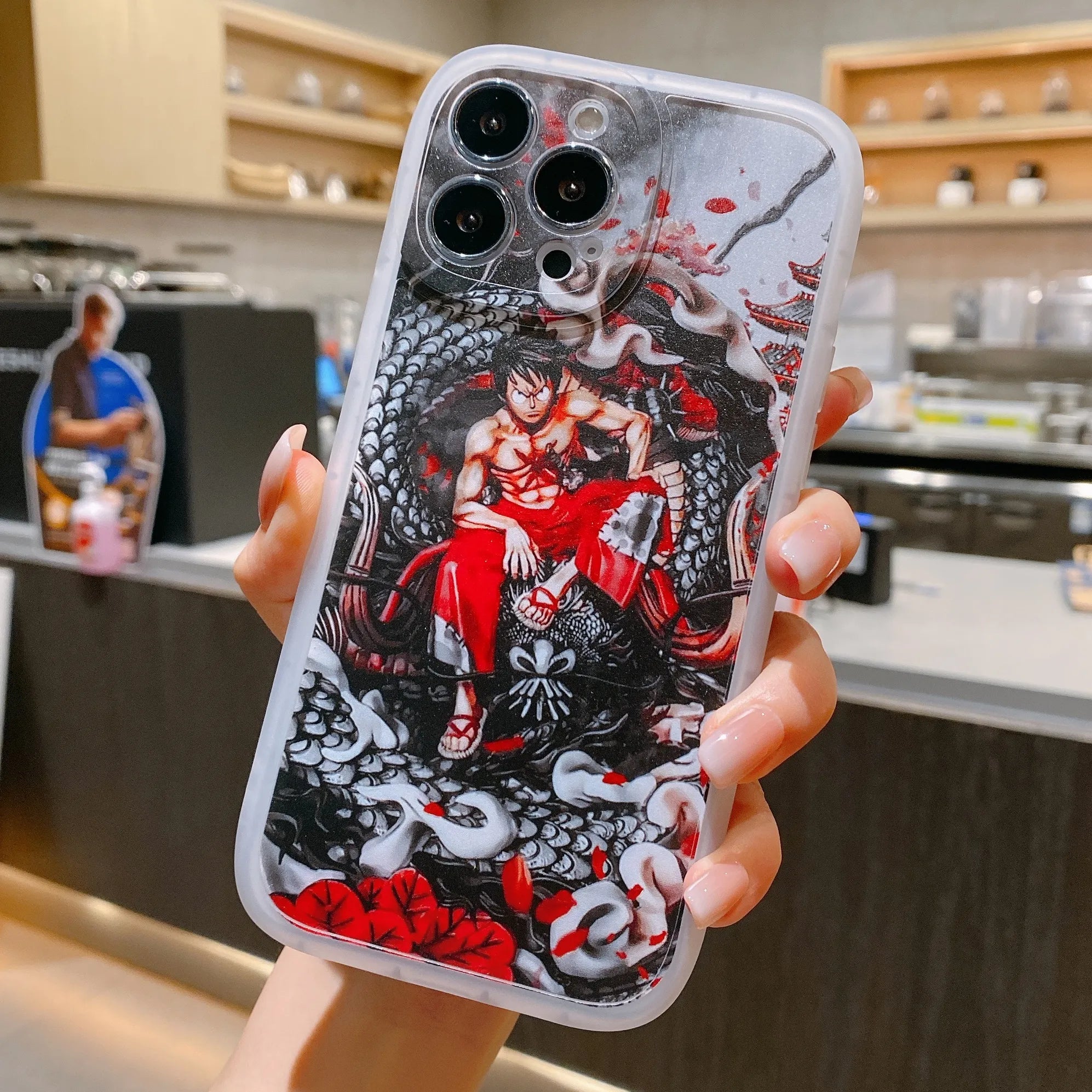 One Piece Luffy, Zoro, Sanji Soft Silicone Phone Case - Animehouse