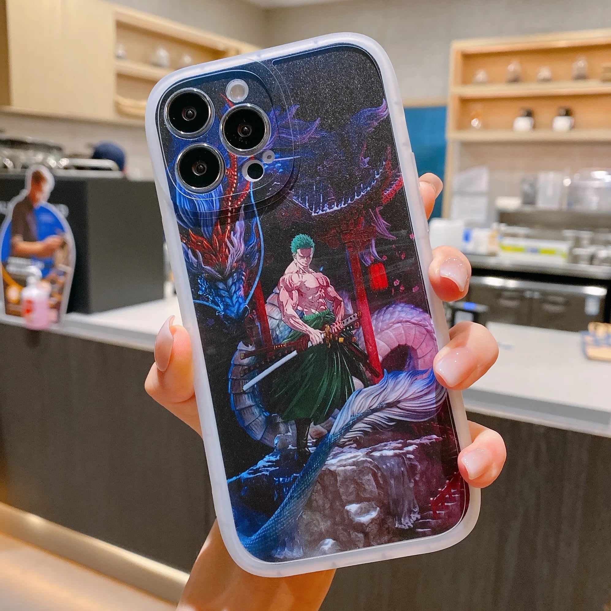 One Piece Luffy, Zoro, Sanji Soft Silicone Phone Case - Animehouse