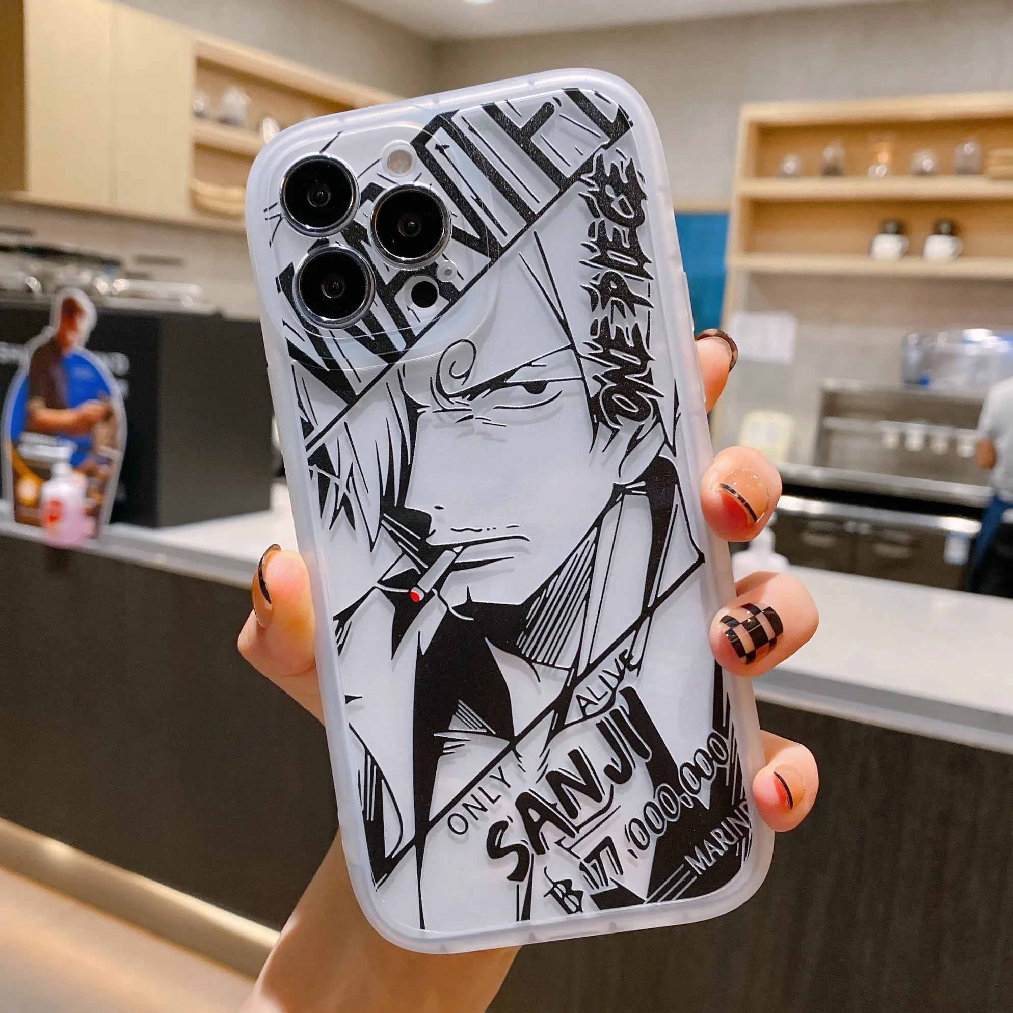 One Piece Luffy, Zoro, Sanji Soft Silicone Phone Case - Animehouse