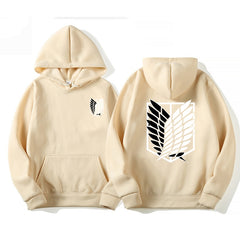 Attack on Titan Men's Hoodie Anime Hoodies Men Women Streetwear Pullover Harajuku Shingeki no Kyojin Hoodies Sweatshirt Clothes - Animehouse