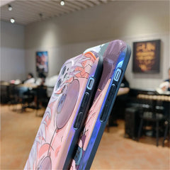 Jujutsu Kaisen Gojo Satoru series silicone blue light soft phone case - Animehouse