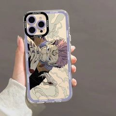 Jujutsu Kaisen series transparent TPU mobile phone case - Animehouse