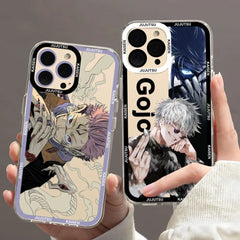 Jujutsu Kaisen series transparent TPU mobile phone case - Animehouse