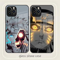 K-Kakashis H-Hatakes N-Narutos Phone Case 2023 Hot Glass For IPhone 14 13 12 11 Pro XS Max Mini X XR 8 7 6s Plus SE2020 Cover - Animehouse