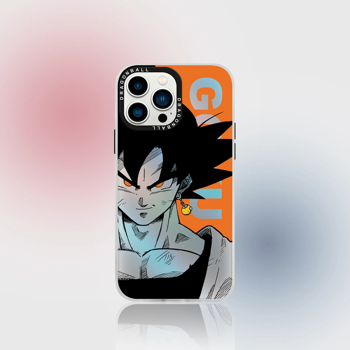 Luxury Anime Dragons Balls Gokus Laser Phone Case For iPhone 16 15 14 13 12 11 Pro Max iPhone Couple Anti-drop Soft Cover Funda - Animehouse