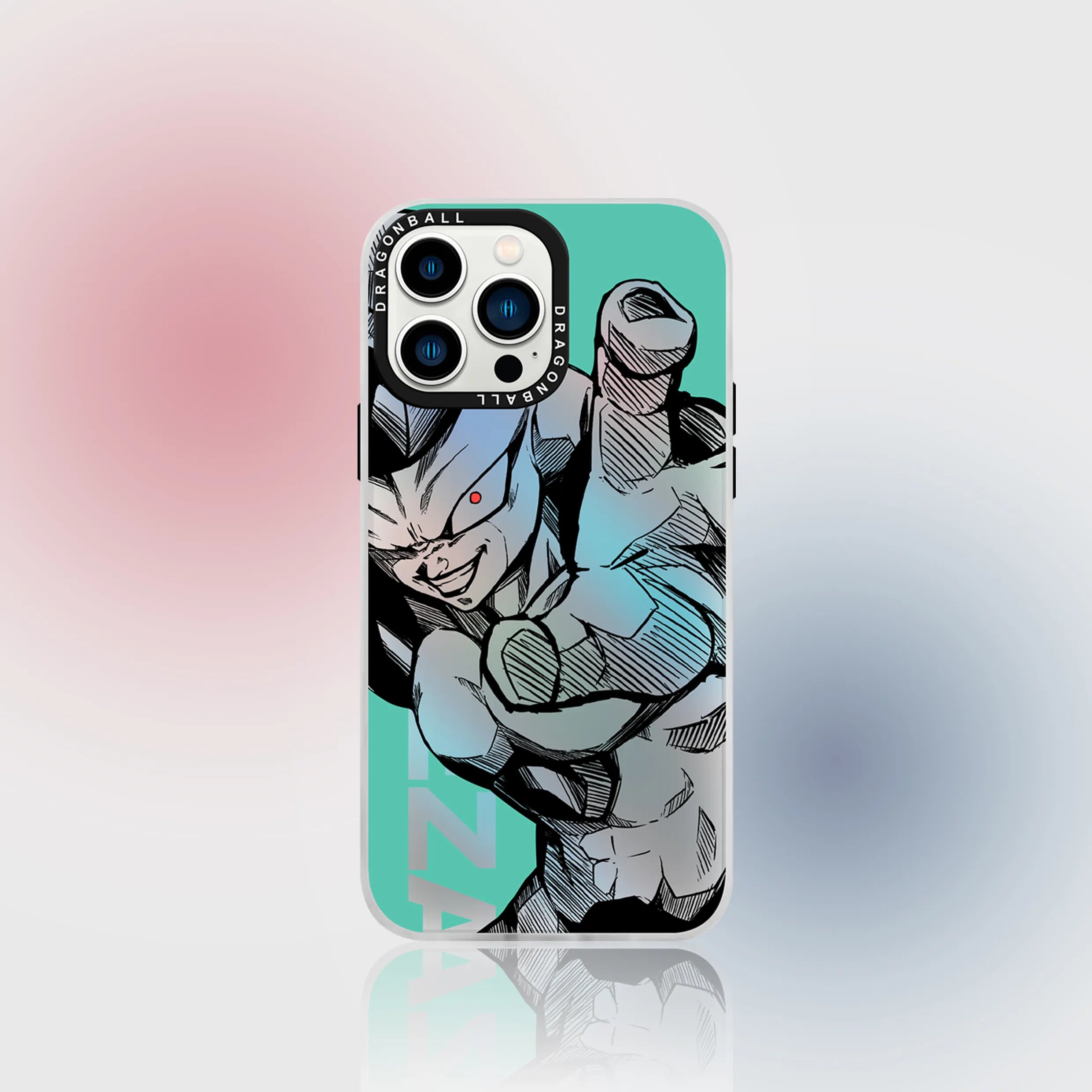Luxury Anime Dragons Balls Gokus Laser Phone Case For iPhone 16 15 14 13 12 11 Pro Max iPhone Couple Anti-drop Soft Cover Funda - Animehouse