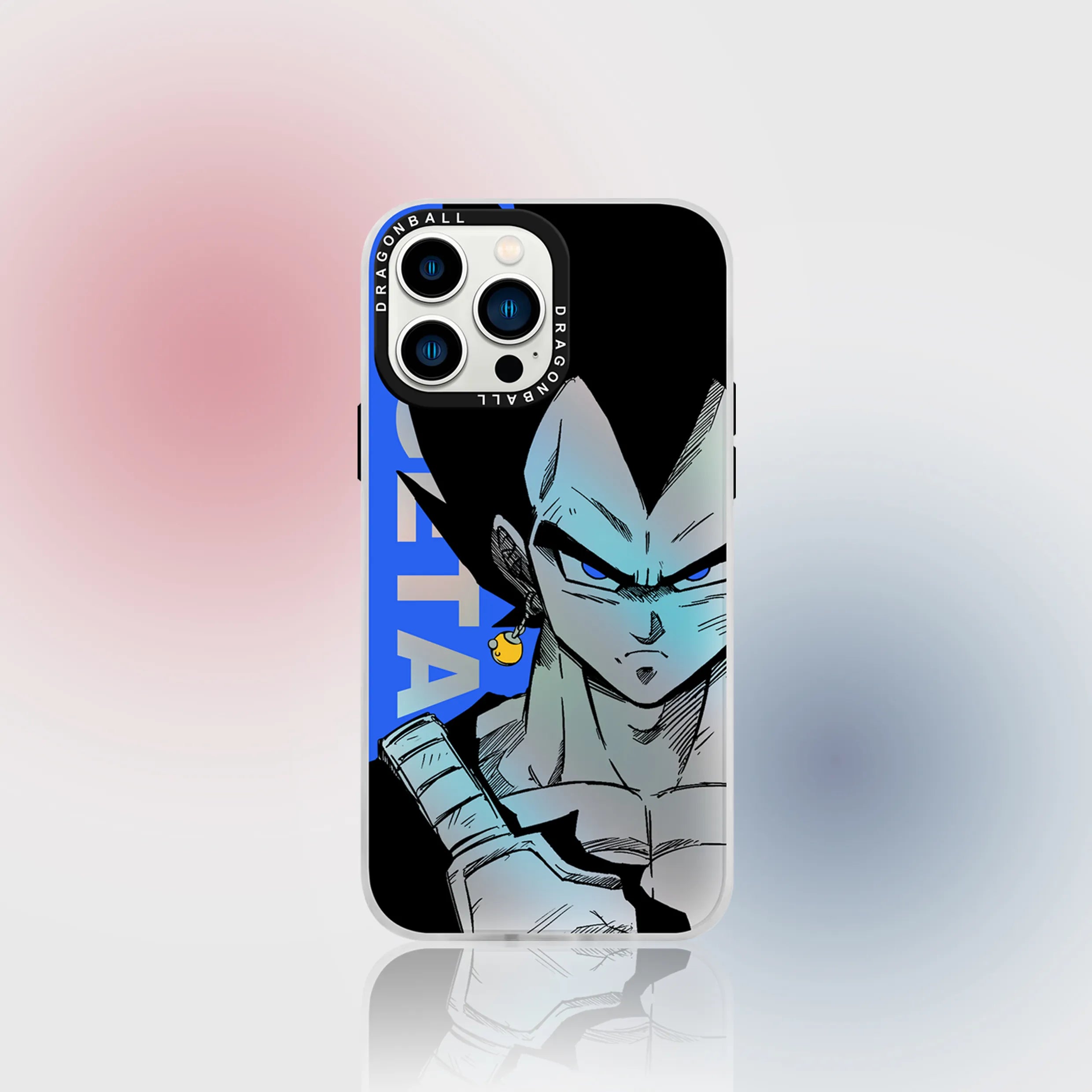 Luxury Anime Dragons Balls Gokus Laser Phone Case For iPhone 16 15 14 13 12 11 Pro Max iPhone Couple Anti-drop Soft Cover Funda - Animehouse