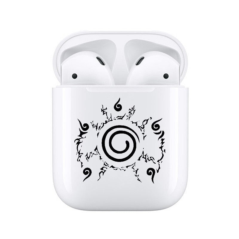 Naruto Sharingan Naruto Kaka Two-dimensional Anime Wireless Apple Android Bluetooth Headset with Charging Box Festival Gifts - Animehouse