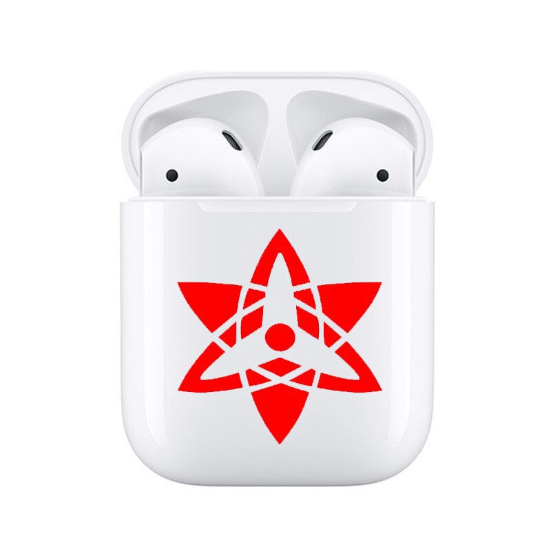 Naruto Sharingan Naruto Kaka Two-dimensional Anime Wireless Apple Android Bluetooth Headset with Charging Box Festival Gifts - Animehouse