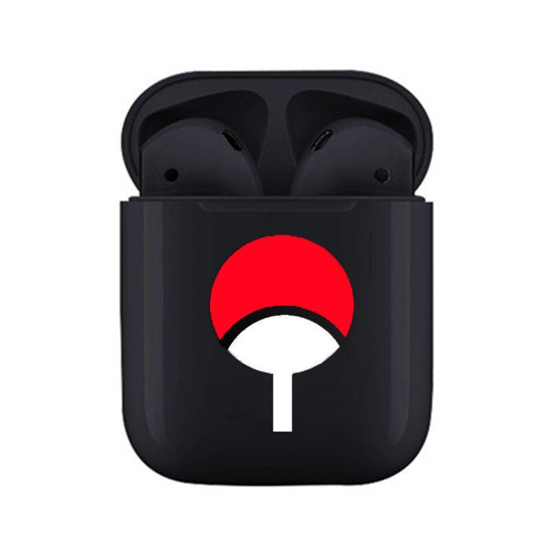 Naruto Sharingan Naruto Kaka Two-dimensional Anime Wireless Apple Android Bluetooth Headset with Charging Box Festival Gifts - Animehouse