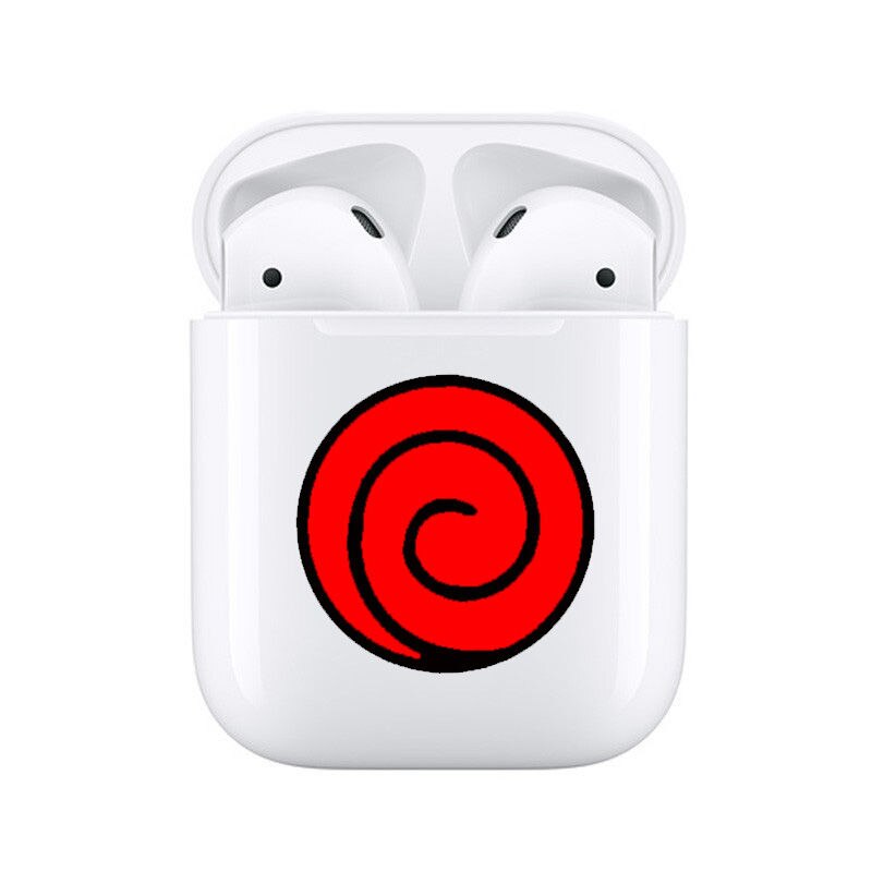 Naruto Sharingan Naruto Kaka Two-dimensional Anime Wireless Apple Android Bluetooth Headset with Charging Box Festival Gifts - Animehouse