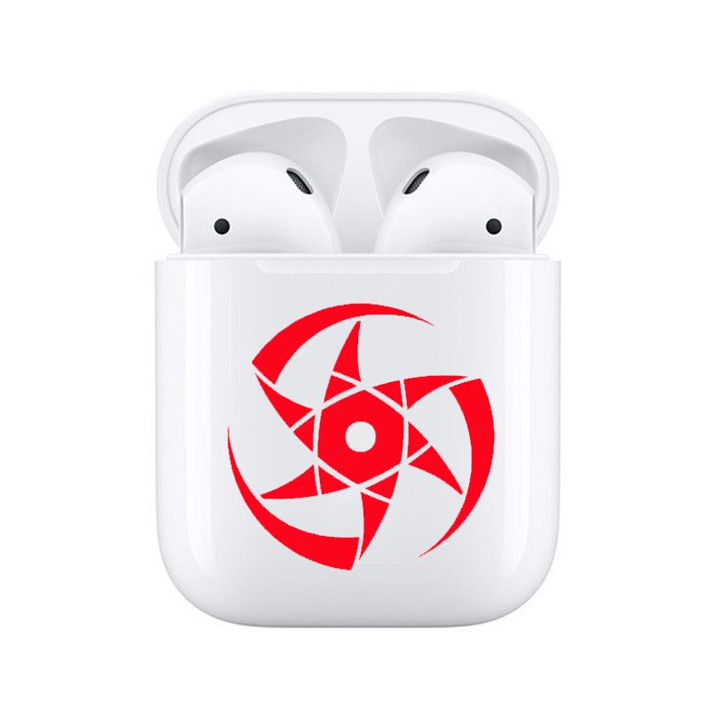Naruto Sharingan Naruto Kaka Two-dimensional Anime Wireless Apple Android Bluetooth Headset with Charging Box Festival Gifts - Animehouse