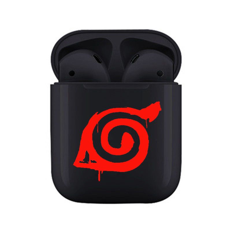 Naruto Sharingan Naruto Kaka Two-dimensional Anime Wireless Apple Android Bluetooth Headset with Charging Box Festival Gifts - Animehouse