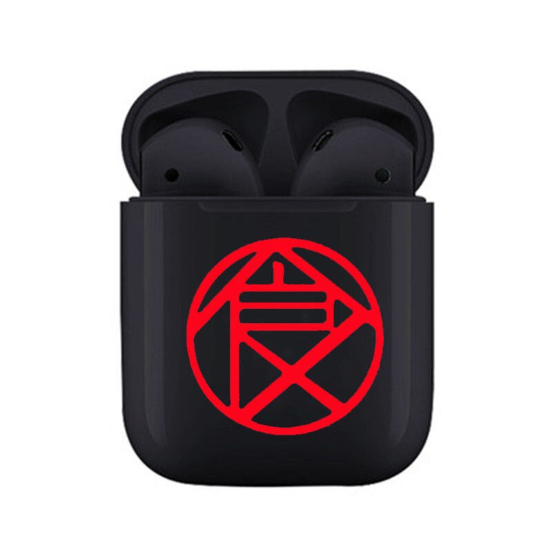 Naruto Sharingan Naruto Kaka Two-dimensional Anime Wireless Apple Android Bluetooth Headset with Charging Box Festival Gifts - Animehouse